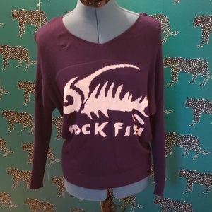 Vintage "rockfish" Dolan style sweater